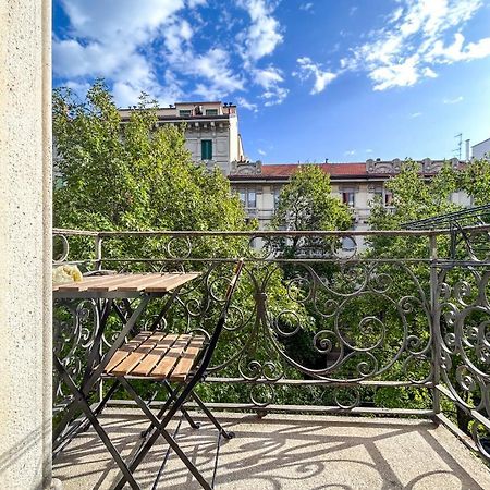 Casa Alberto Da Giussano, Elegante Bilocale In Centro Con Balcone Sul Parco Milano Exterior foto